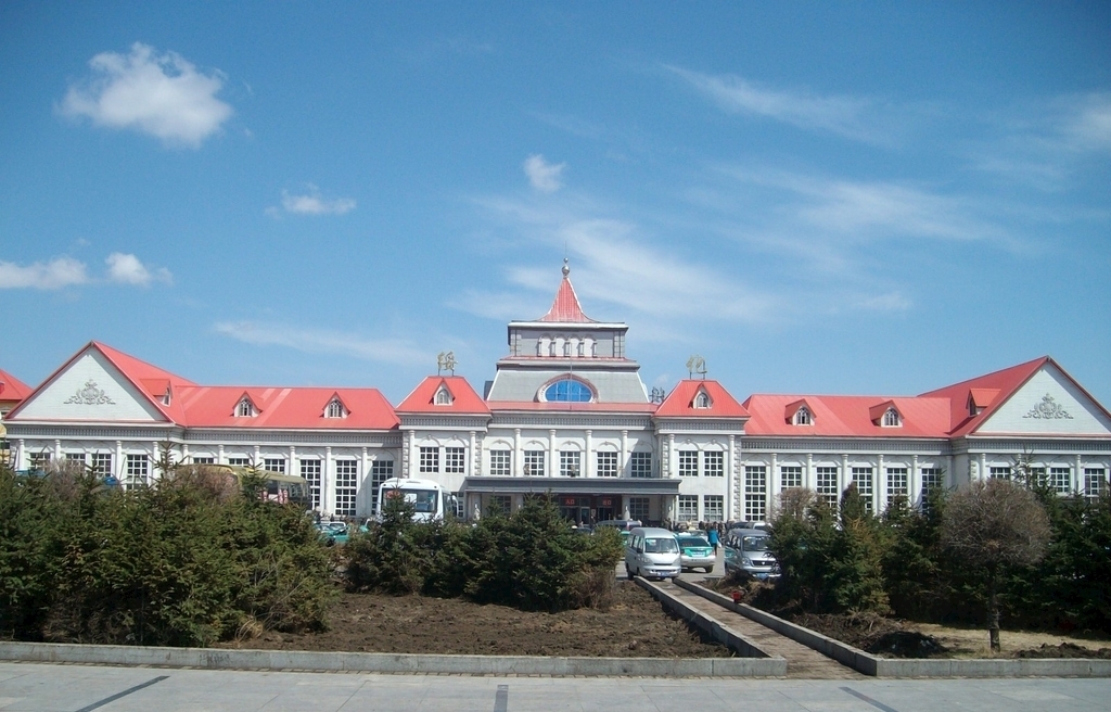 黑龙江绥化火车站图片