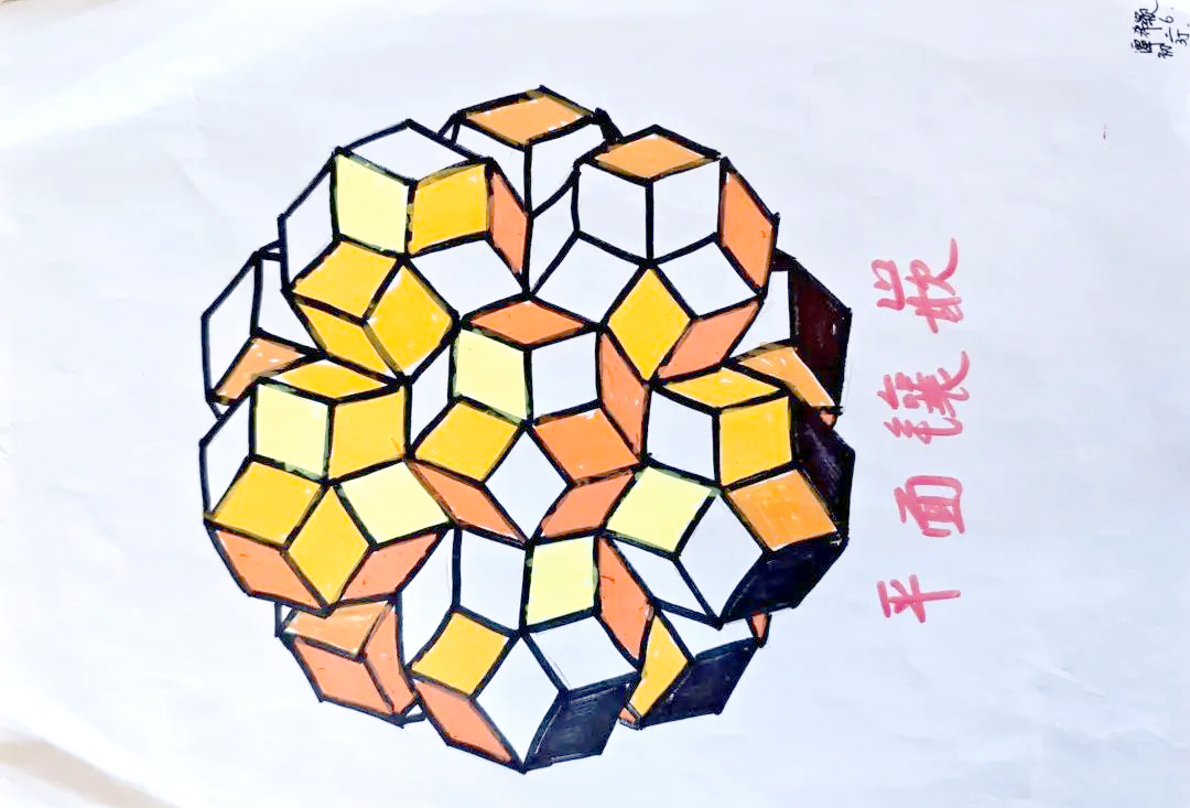 初中数学学科特色作业:创意镶嵌作品大赏