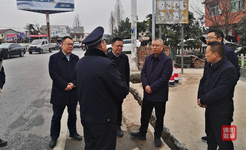 市领导赴江油督导道路运输安全工作