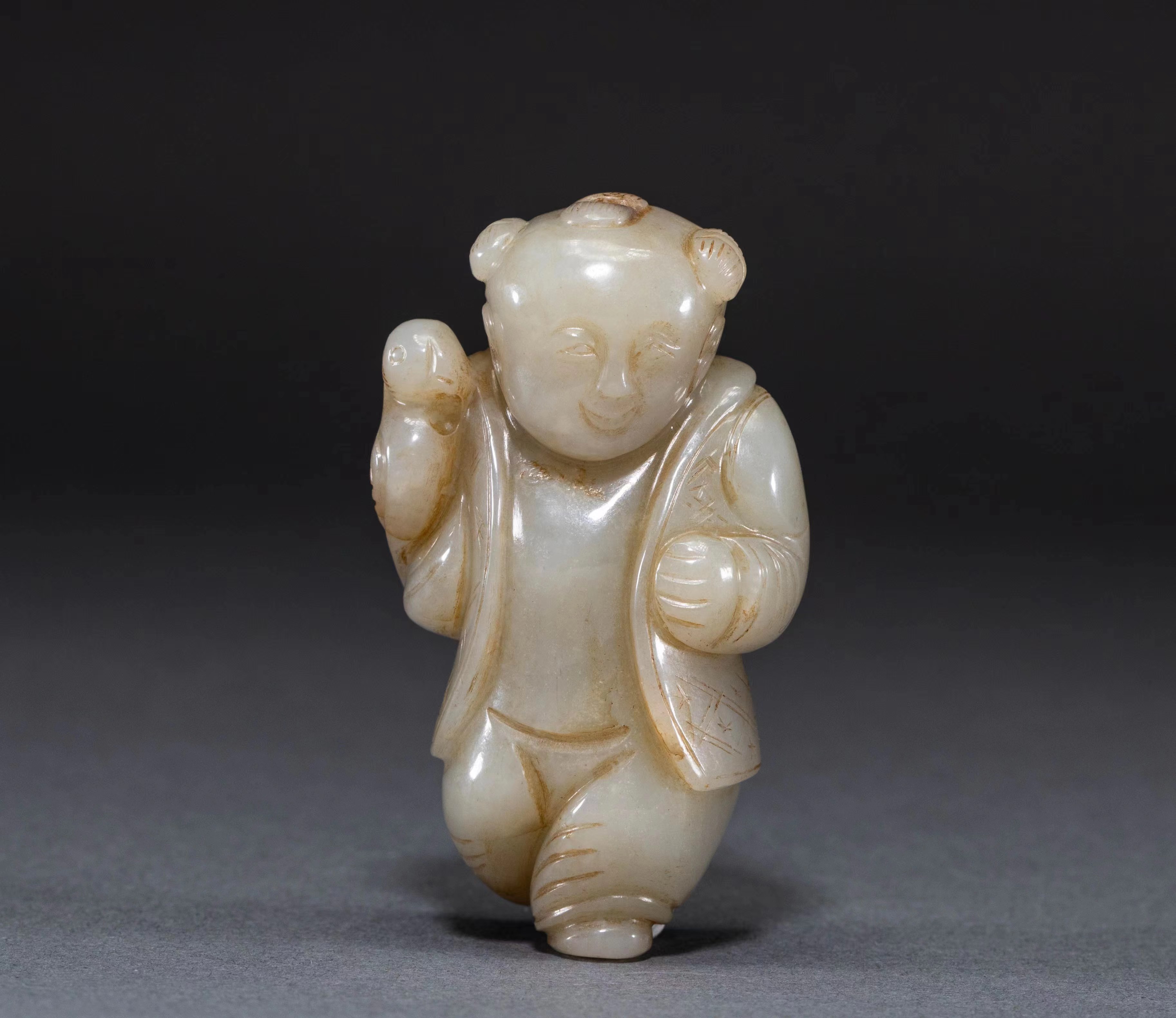 品藏阁之光远鉴研079:玉童子(南宋)