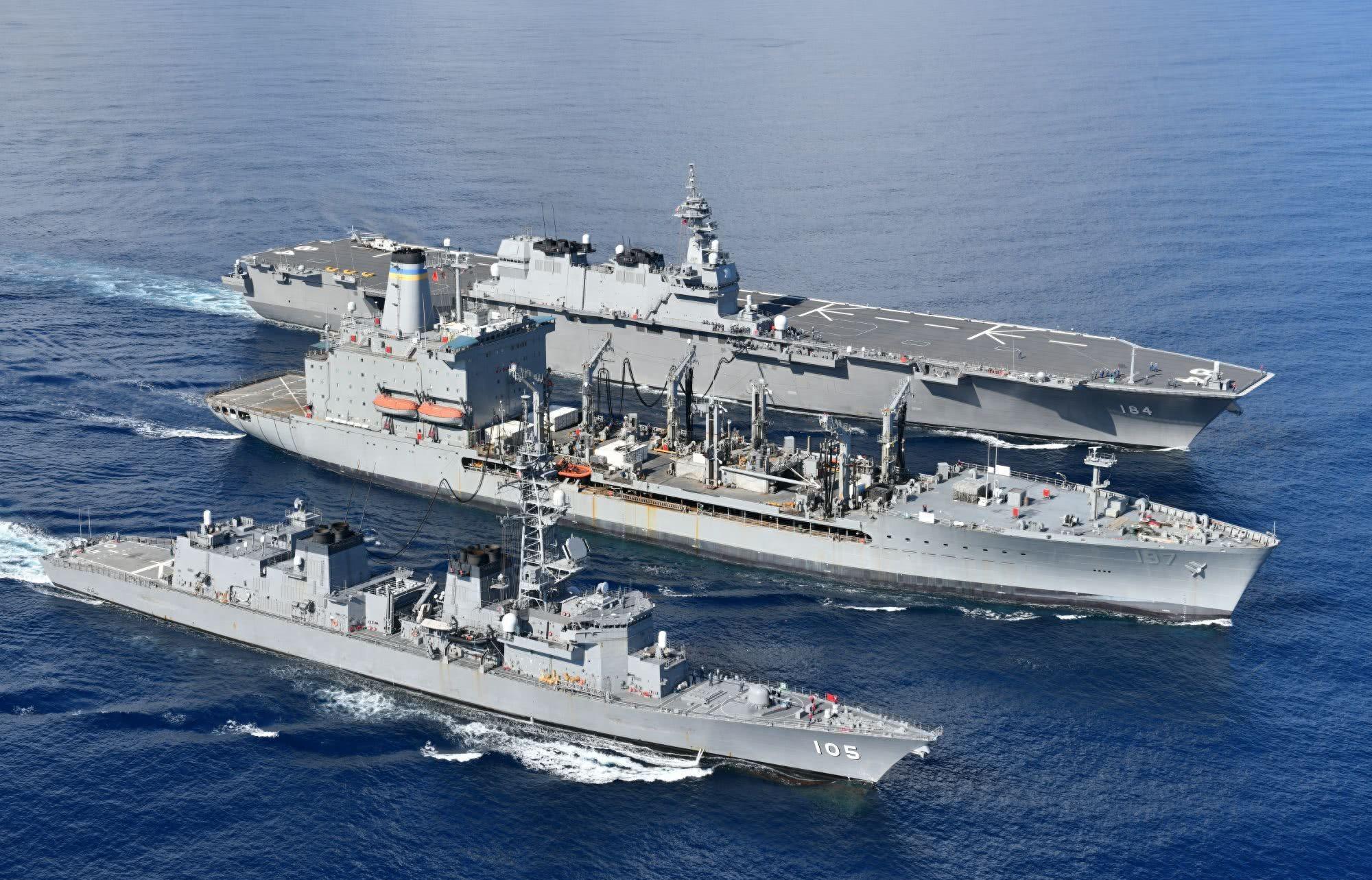 日本军事实力大揭秘:军舰吨位大幅增长,震撼世界!