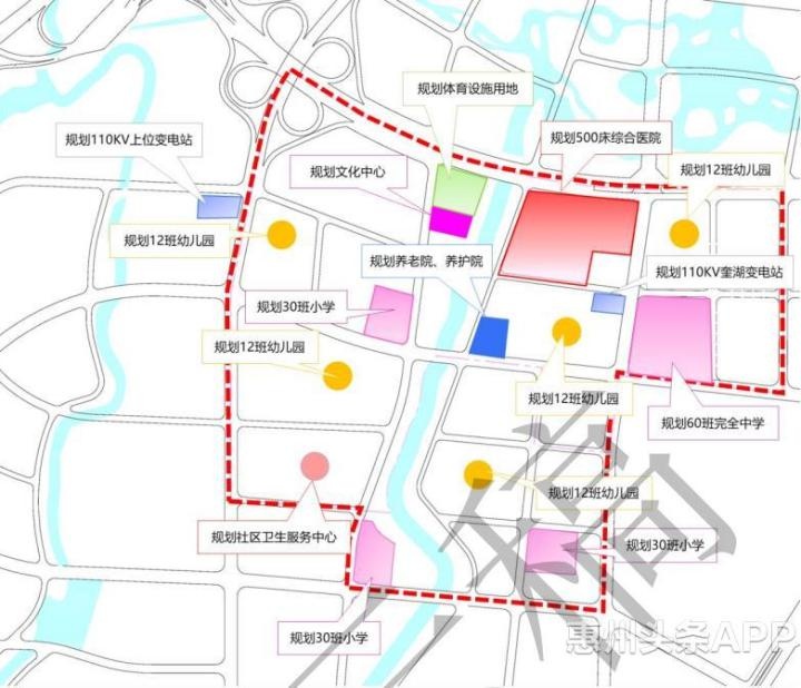 惠州小金口长命湖片区规划拟调整:缩减建设用地