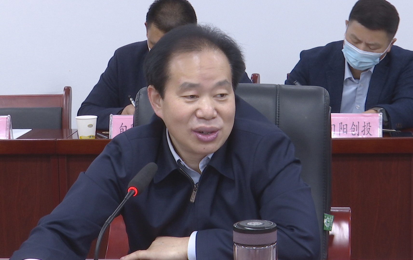 罗本军带队赴汉滨区考察学习