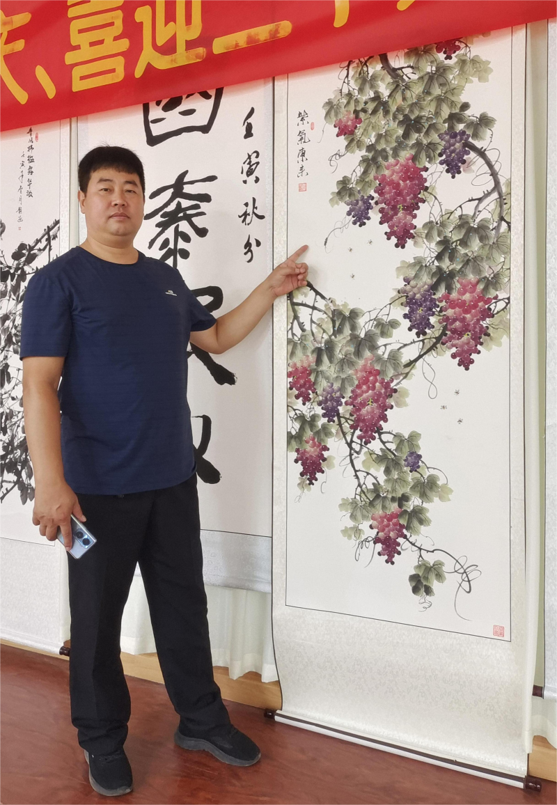 青州书画家联谊会"庆国庆 喜迎二十大"书画展开展(图文)