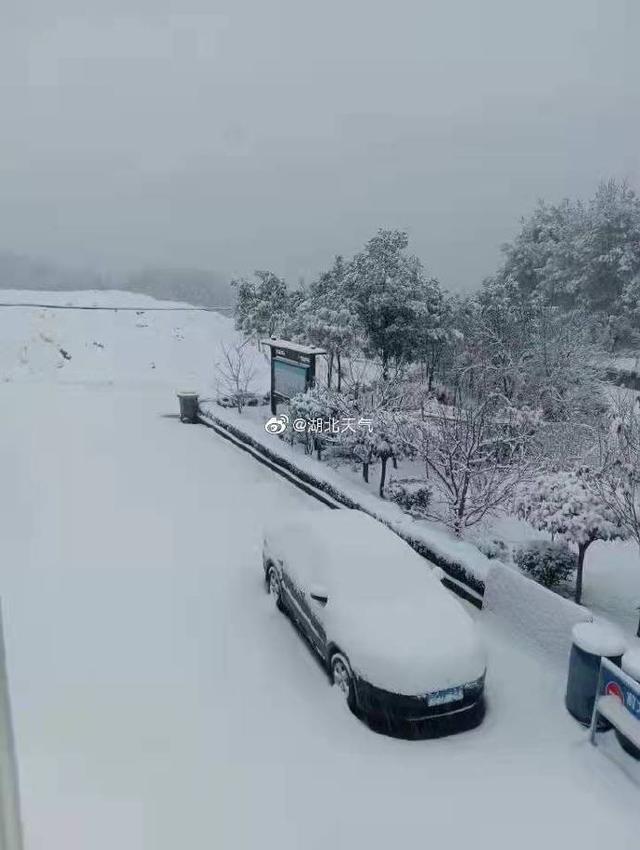 今起,湖北强降雪天气上线,多地已下大雪;武汉将迎大到暴雪