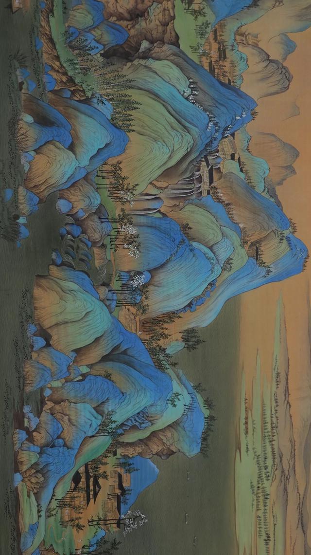 千里江山图手机壁纸图片