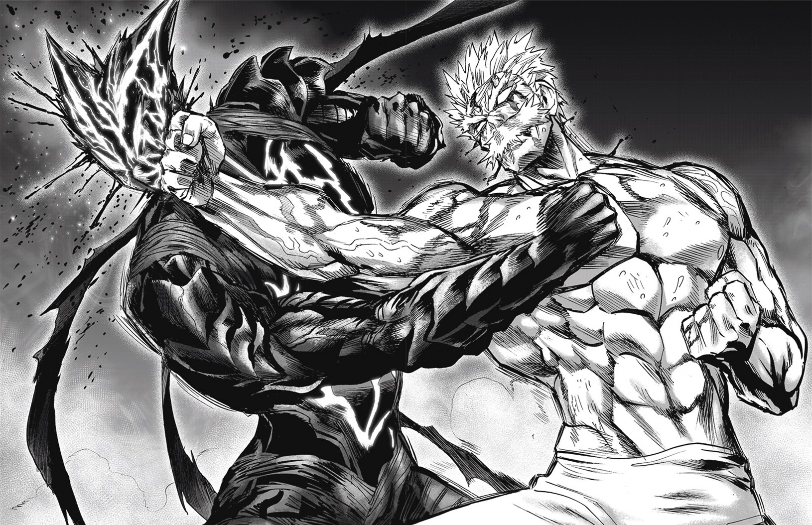 一拳超人198话:流浪帝下线,"神明"彩图出镜,饿狼打倒邦古