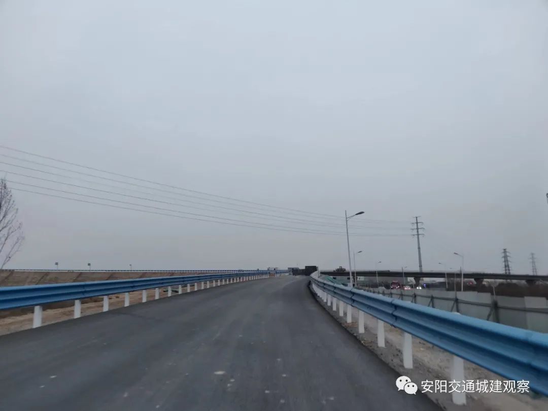 安阳首座普通公路互通立交将亮相此处