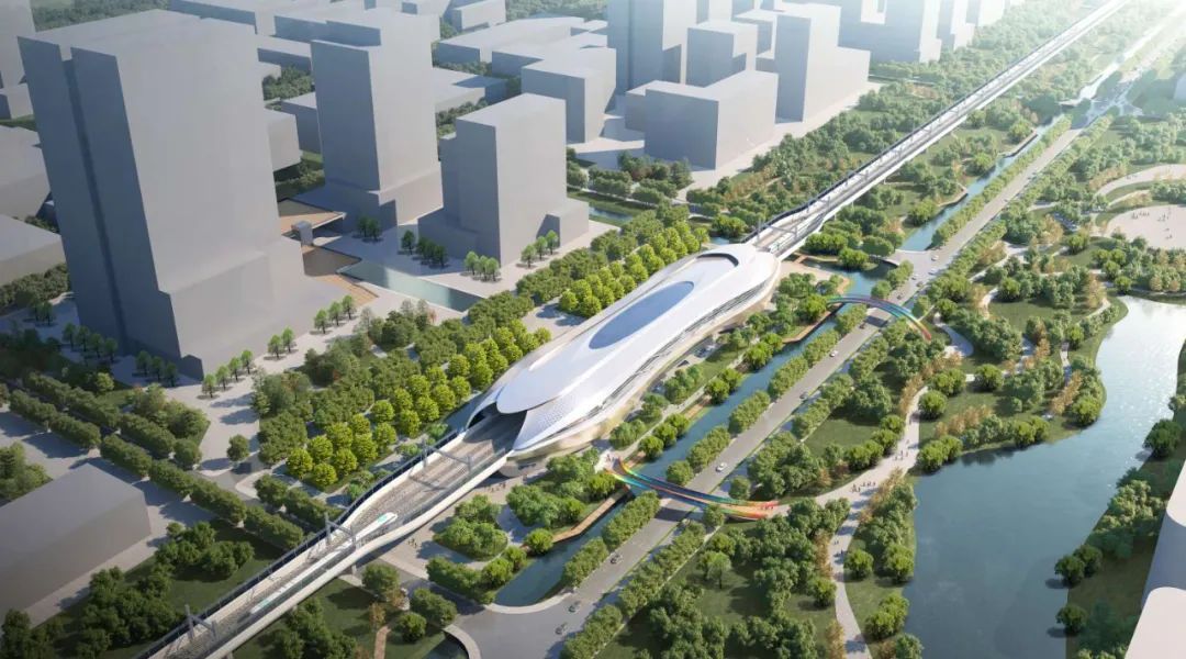 市域铁路南汇支线有新进展!下盐路站,东大公路站建设进入新阶段