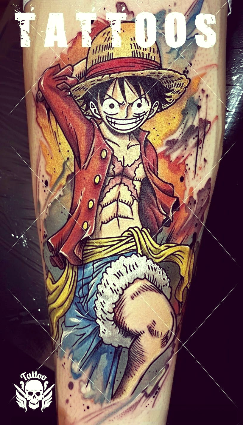《海贼王》纹身探秘:冒险精神与自由梦想的永恒印记