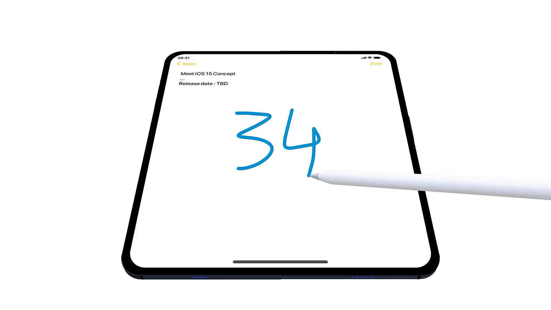 iphone12折叠屏概念机:7.4寸配手写笔,看完劝你放弃ipad
