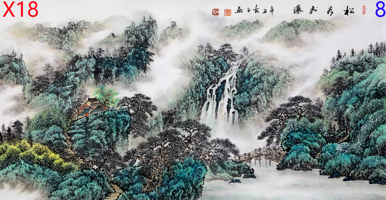 叶阿林的山水画能够触动人们的情感吗?