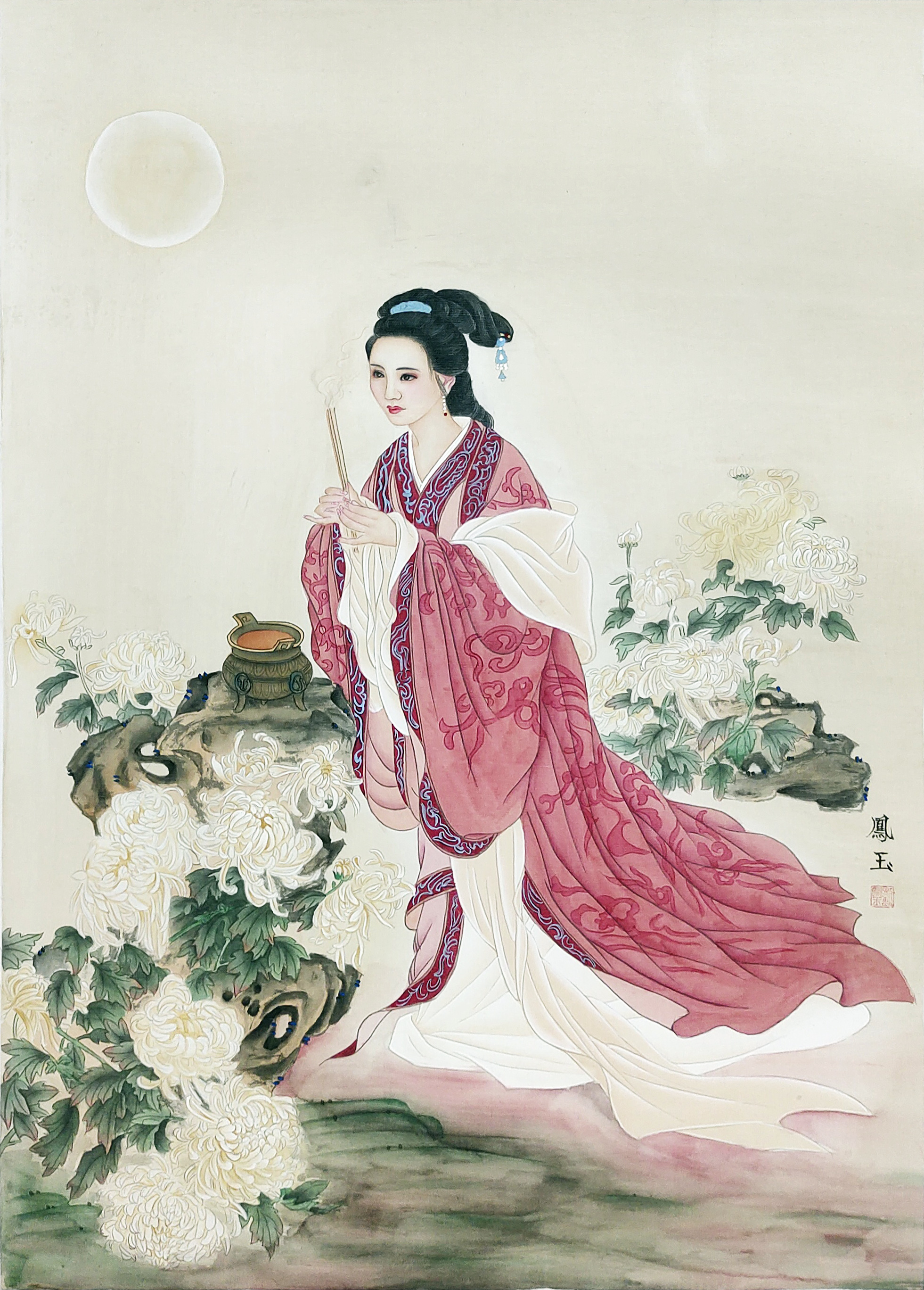 刘凤玉:起绢弄粉彩,细心巧神韵