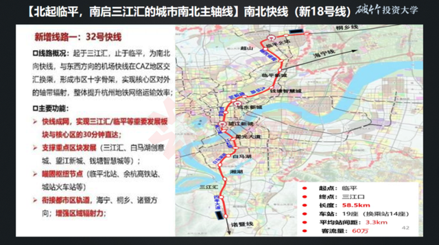 杭州地铁规划图 18号线图片