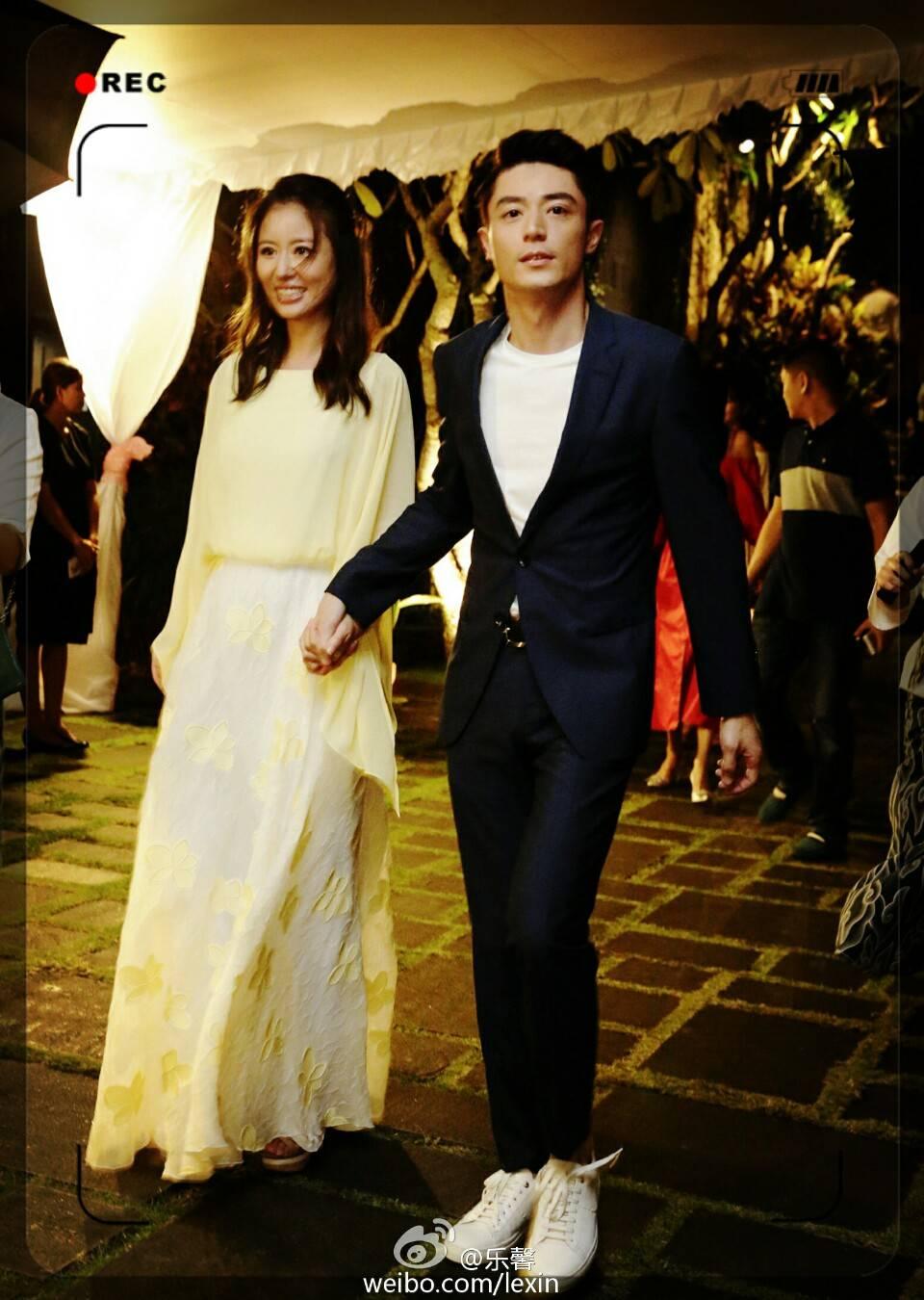 霍建华林心如吃饭被偶遇,满脸通红喝了不少酒,胸肌下垂肚子凸起