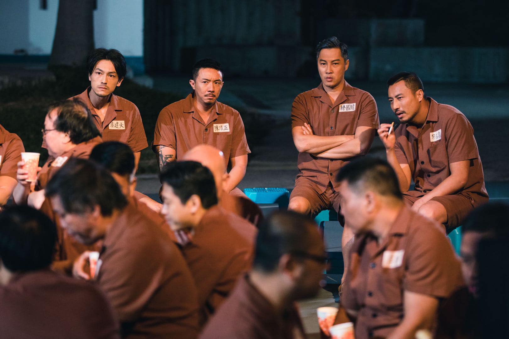 金马男配谭耀文与"香港竹野内丰"柏天男共同合演《逃狱兄弟》