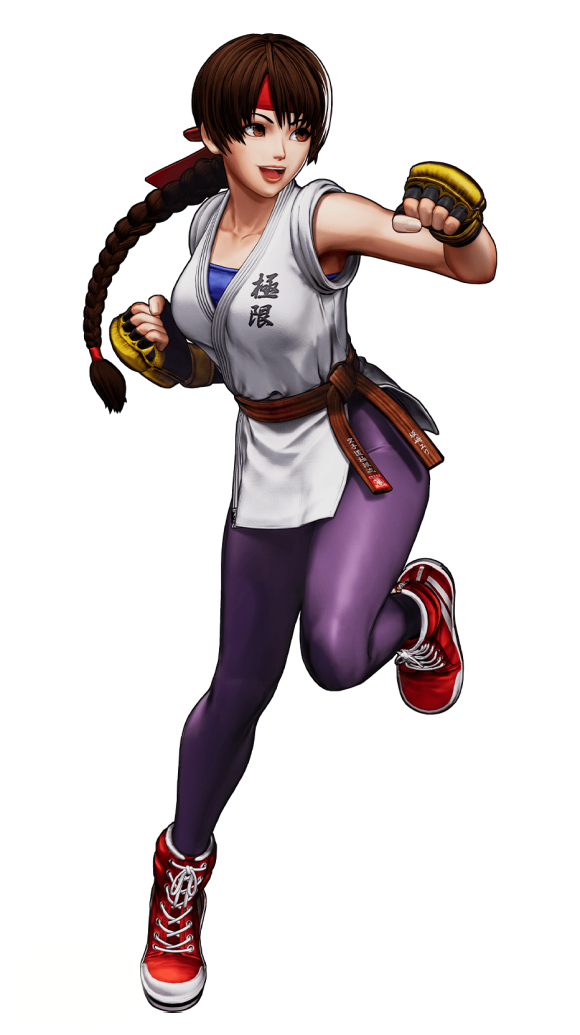 《拳皇15》女人物立绘图(瘦腿后)