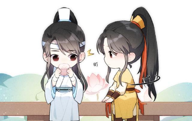 《魔道祖師》追凌一起過六一,吃糕點感覺很開心,思追也太寵了吧