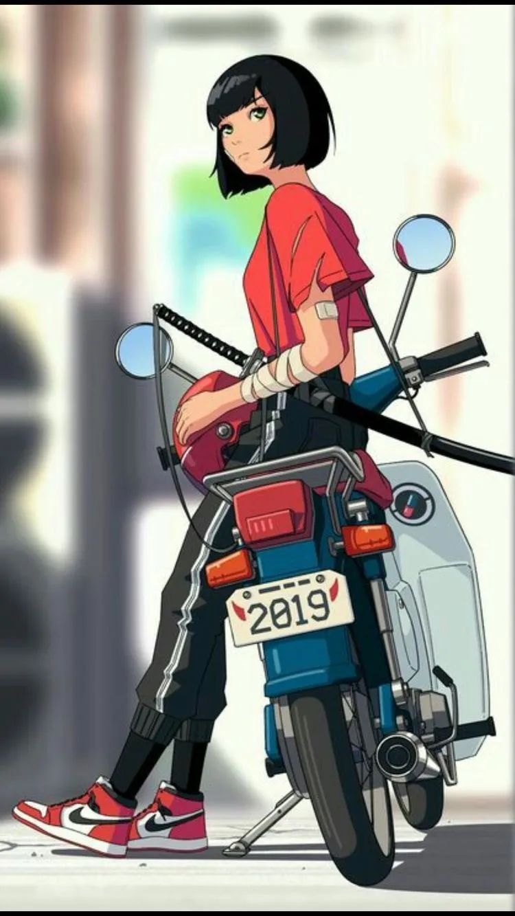 二次元机车|妹子喊你骑车(第252话)