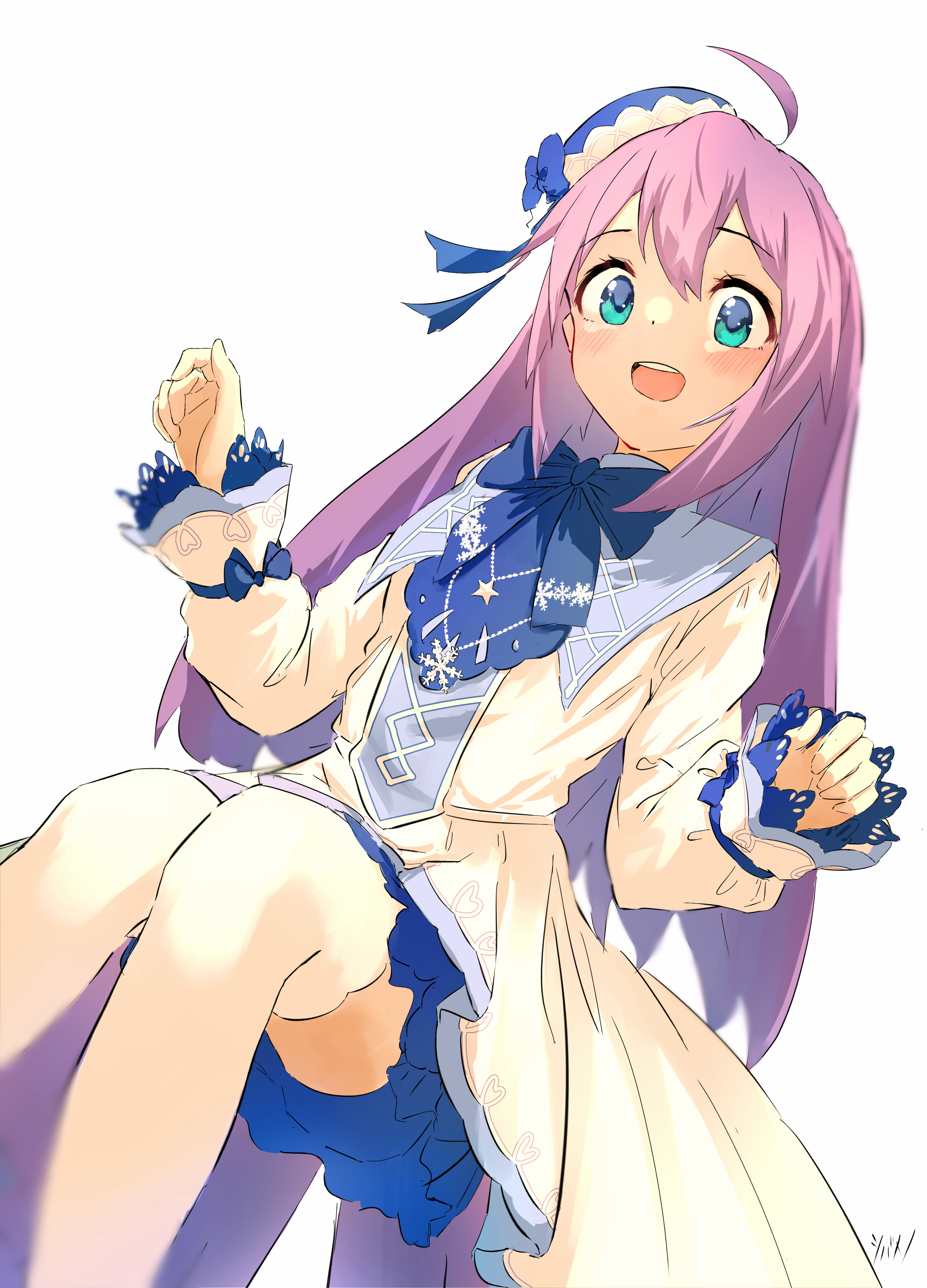 画师「ツバメノ」作品欣赏:秀气可爱的女孩子人物插画