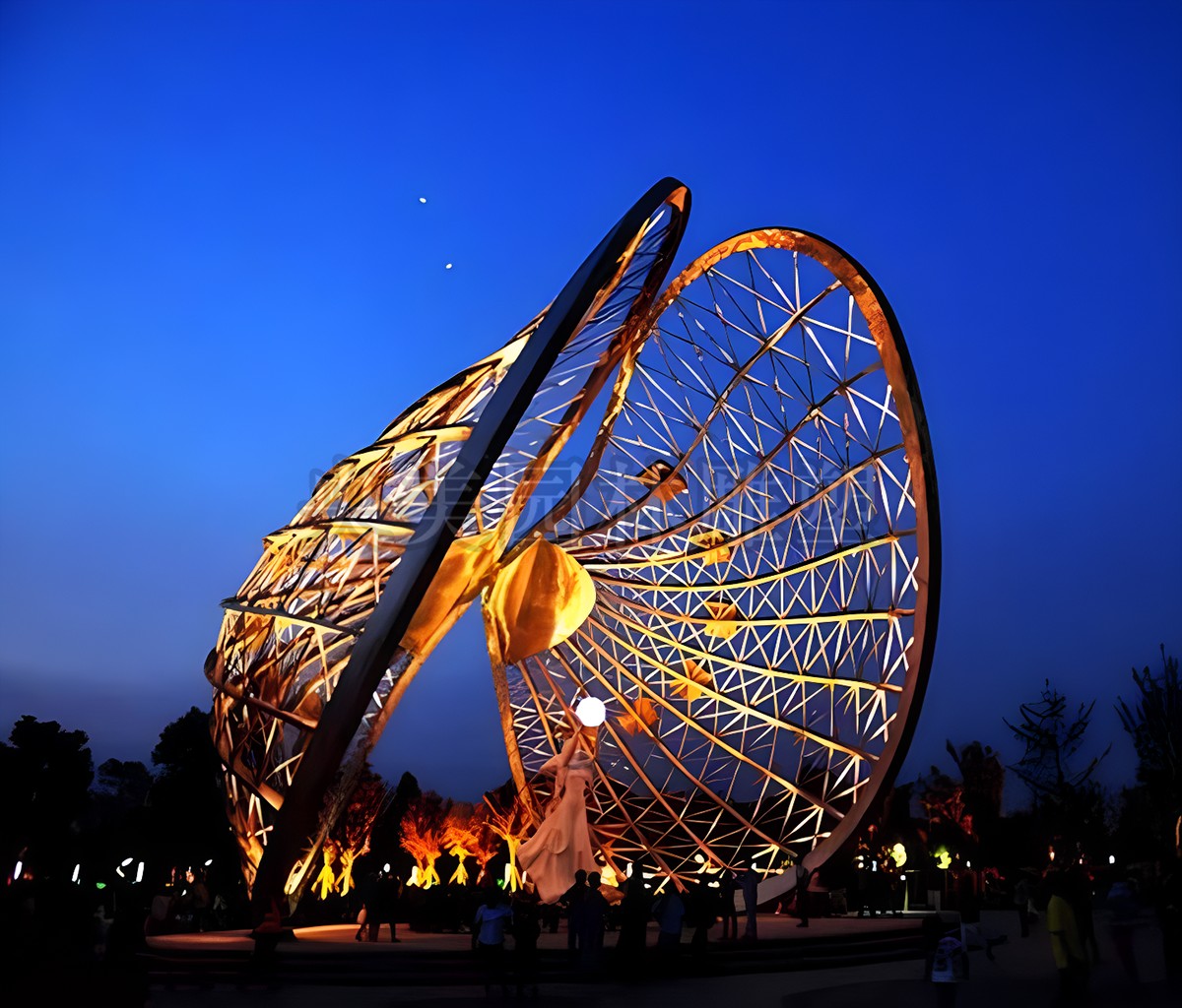 贝壳造型雕塑图片欣赏