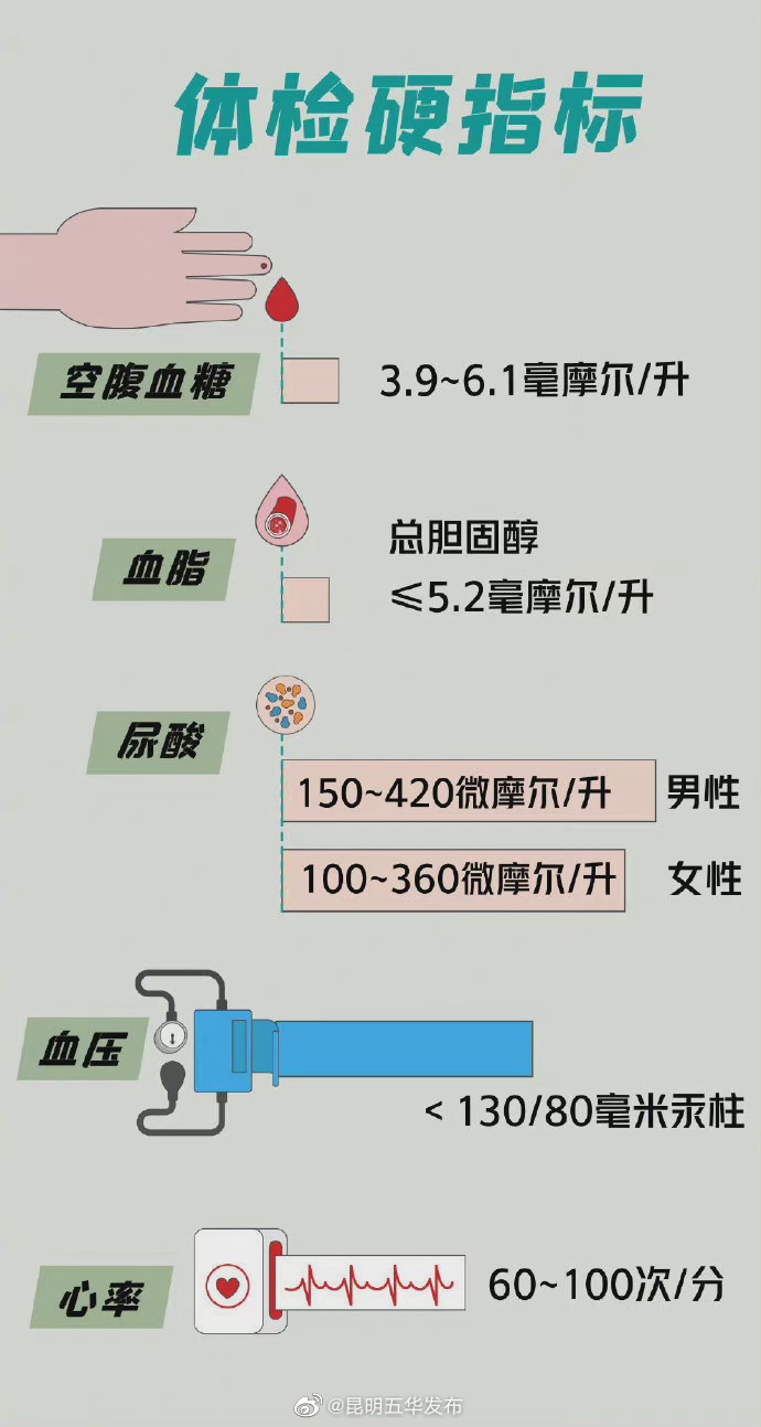 健康指标图片