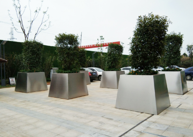 苏州 无锡 常州不锈钢树池 异形可移动树池 种树不锈钢箱子 定制