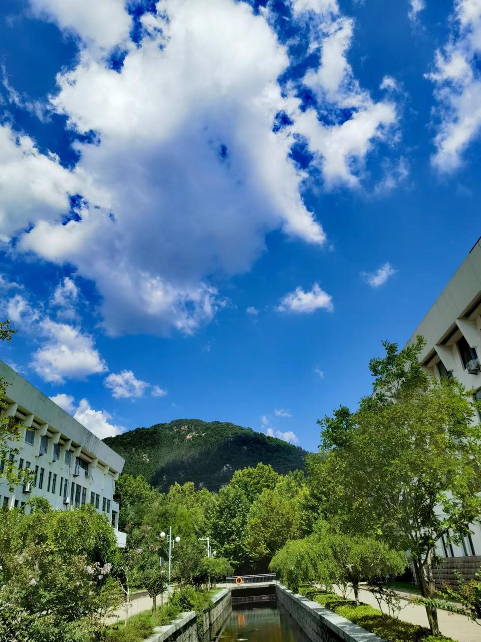 寻找山东最美大学|泰山学院田杰昌:《云卷云舒 最美泰院》