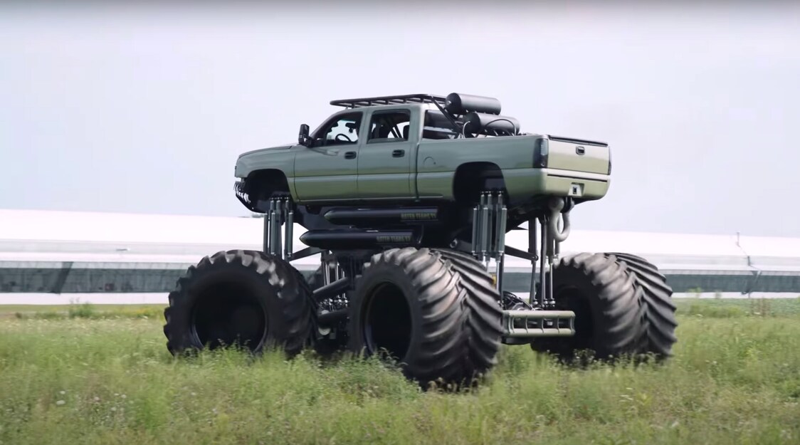 monstermax 2 是世界上最大的双柴油怪物卡车吗?