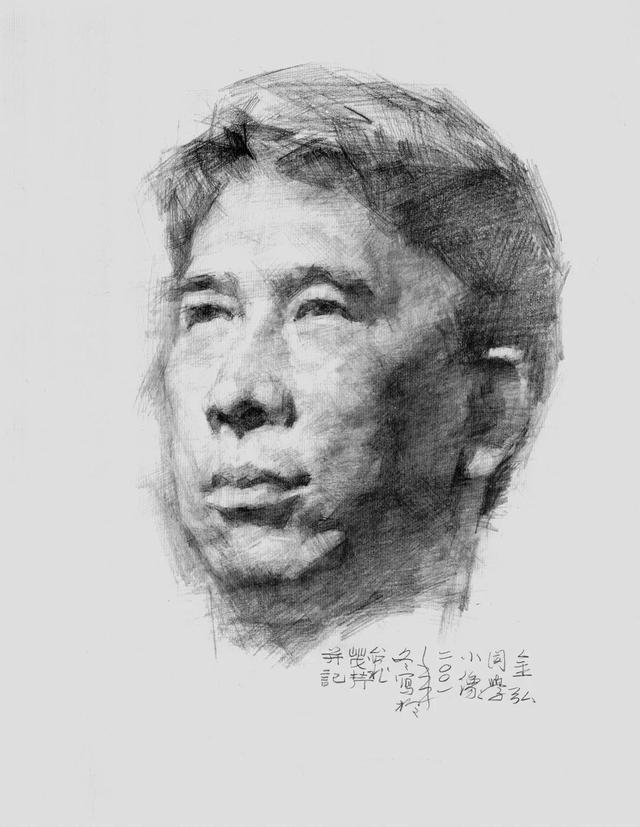 艺推|冉茂芹素描头像高清作品