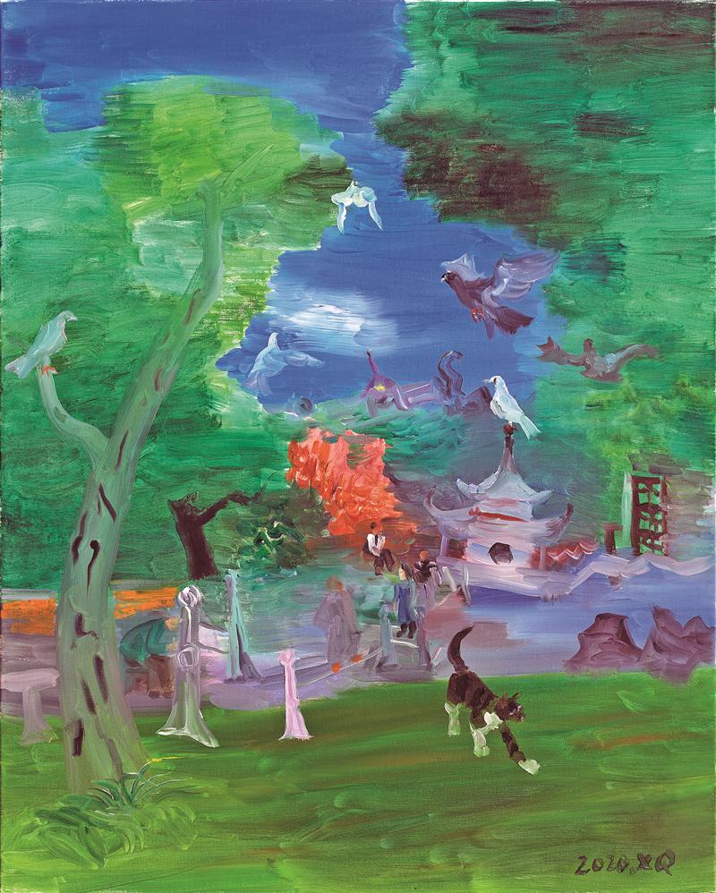 江南梦,故园情——无锡艺术家张新权的园林风景史诗