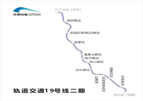 成都地铁19号线沿线楼盘抢先看