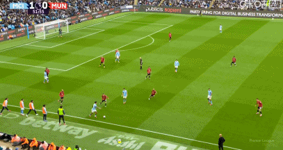 曼市德比蓝月亮笑到最后 数据支持打出大比分_曼城3比0完胜曼联 曼城瓜帅收获曼市德比第十胜 哈兰德福登多库