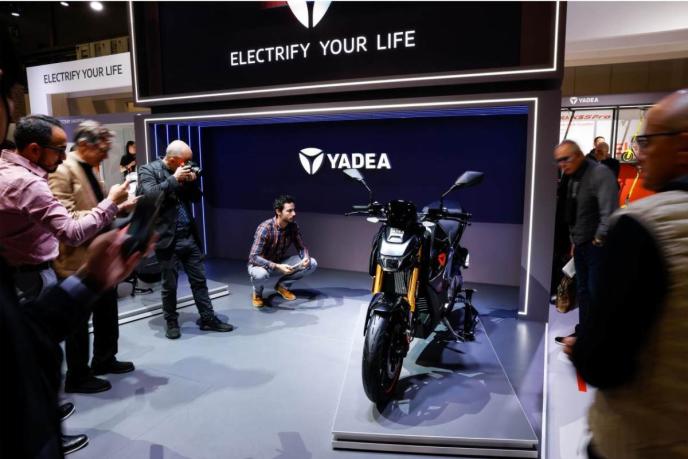 雅迪电动车亮相2022米兰展,尽显中国智造科技实力