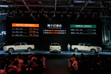 定位纯电超级皮卡！吉利雷达地平线上市：18.18万起