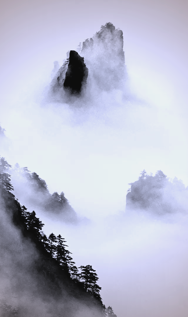 摄影师汪芜生用黑白摄影,展现黄山极致禅意风光