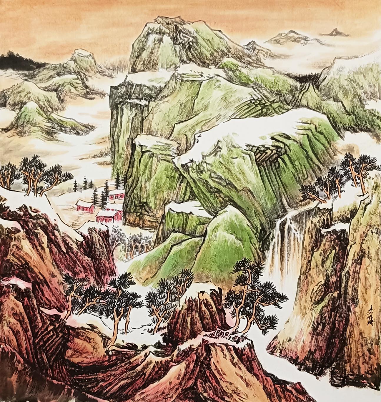 砚田心耕乡村风骨——著名画家李文集作品欣赏