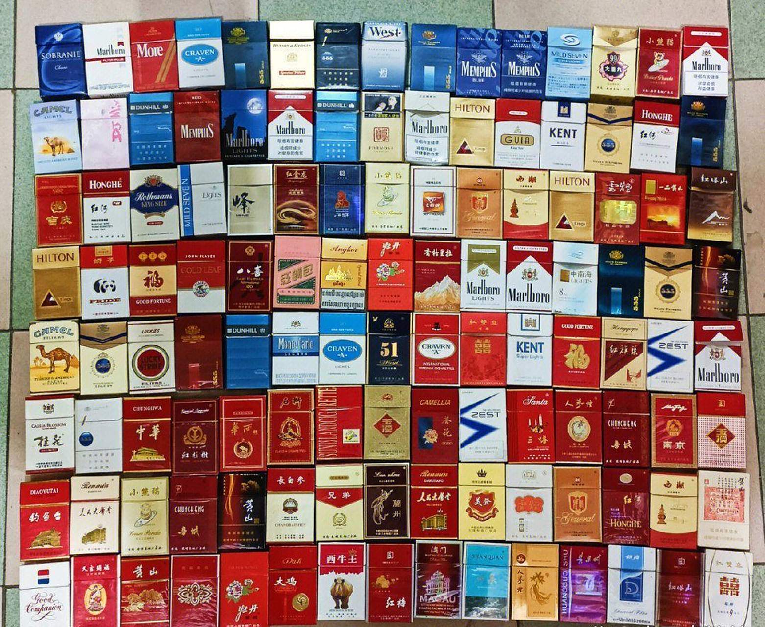 烟盒收藏,全抽过的真是大神一般存在