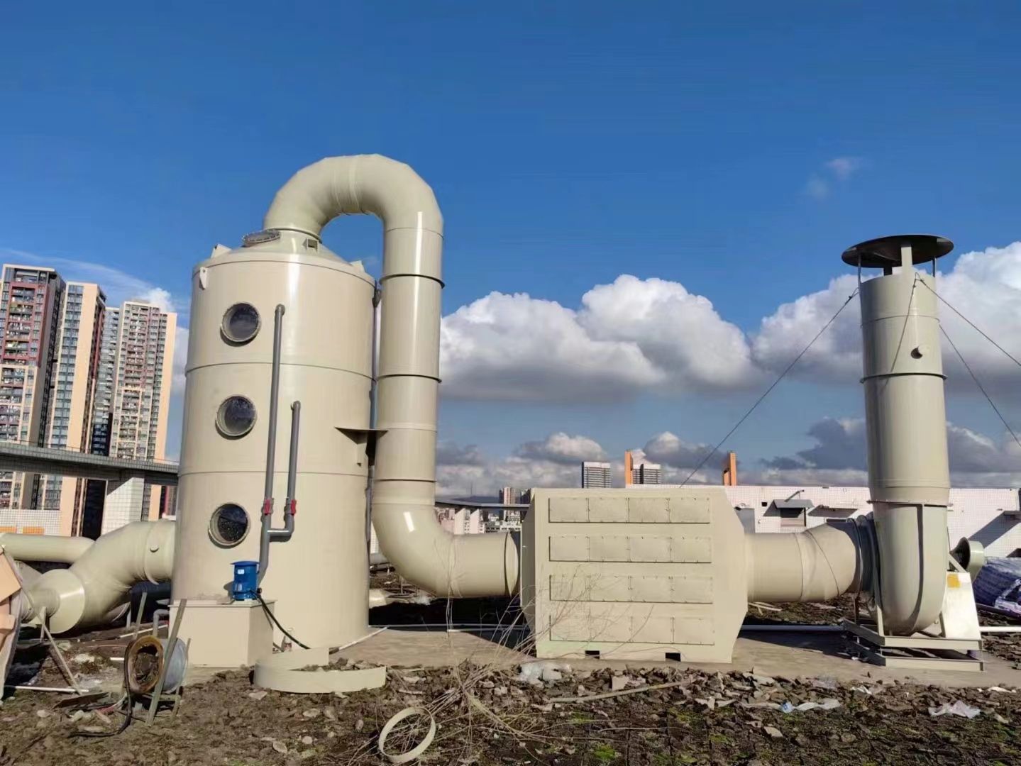 生产车间废气治理的废气处理设备及处理方式