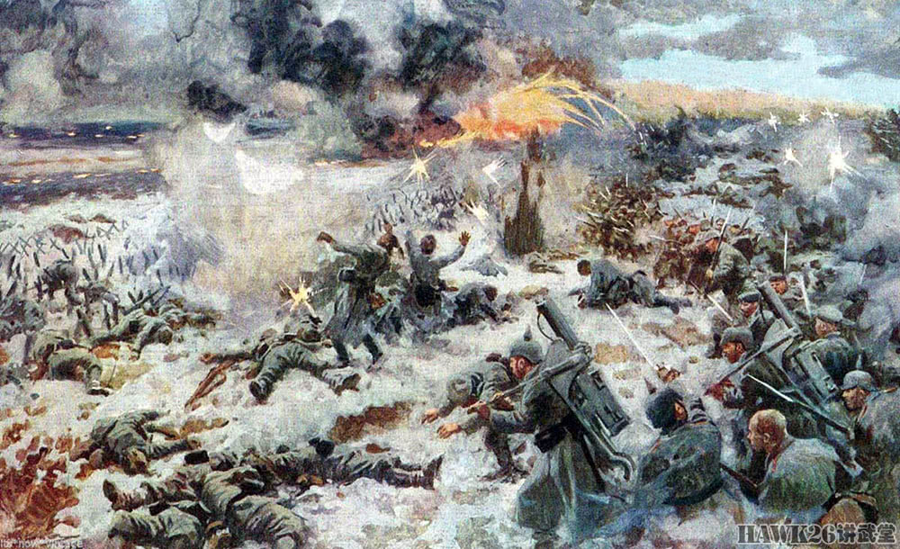 史称一战最惨烈战役,凡尔登战役,双方伤亡百万人令人痛心