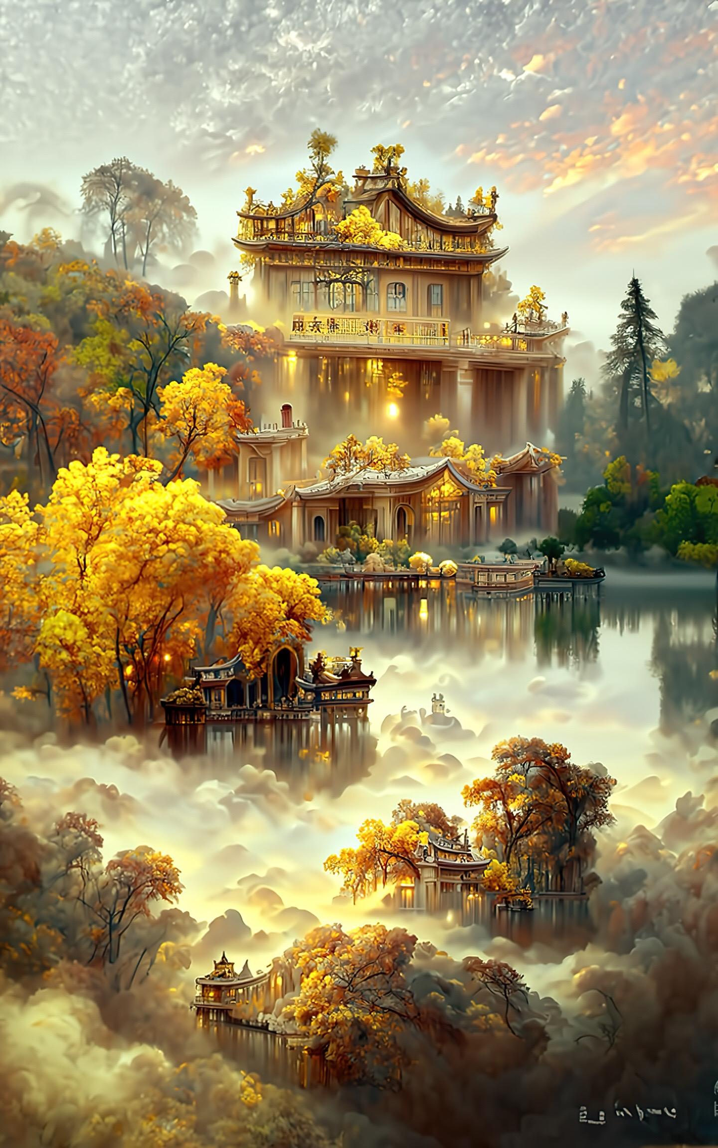 壁纸|金碧辉煌,羽衣霓裳,人间天上,唯你无双,耀眼光芒