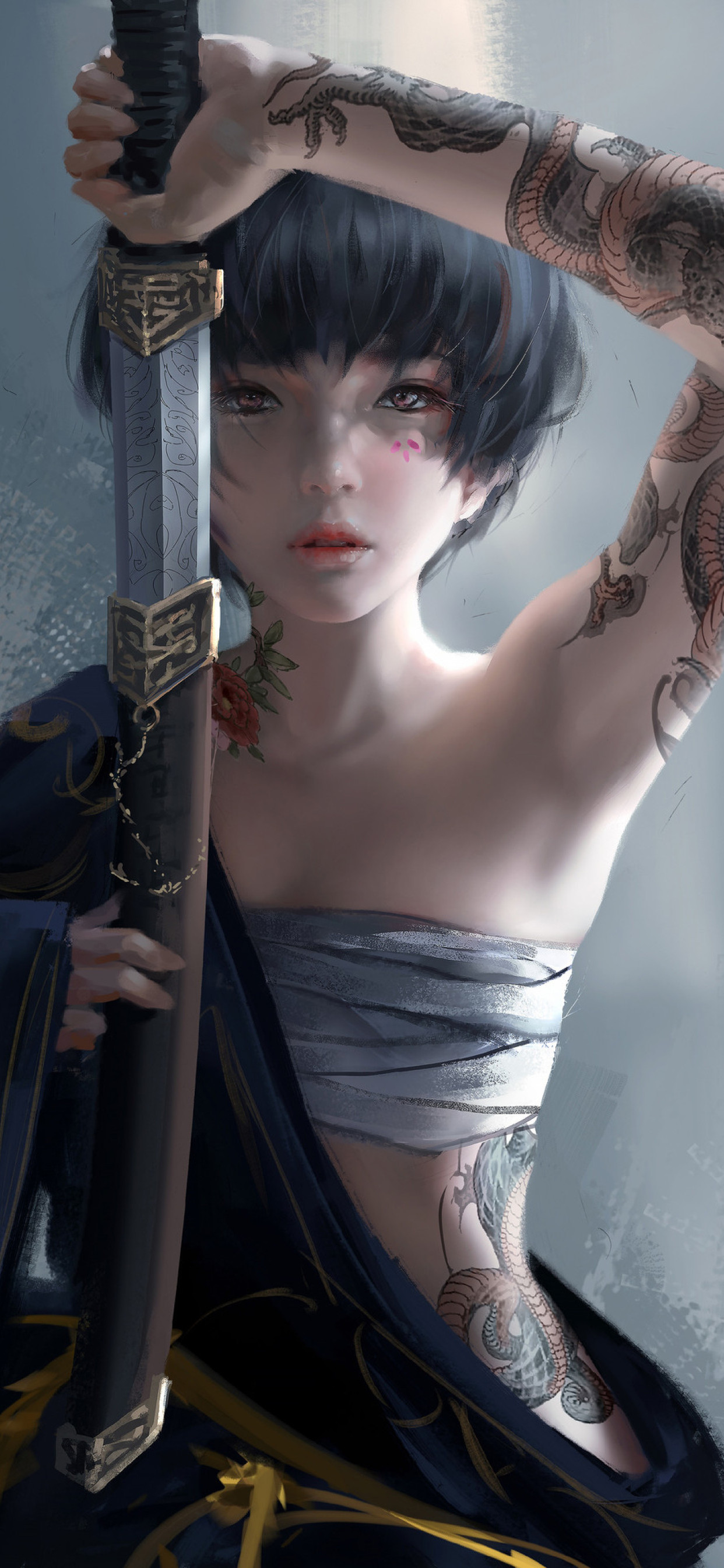 壁纸|二次元黑暗系动漫少女壁纸高清