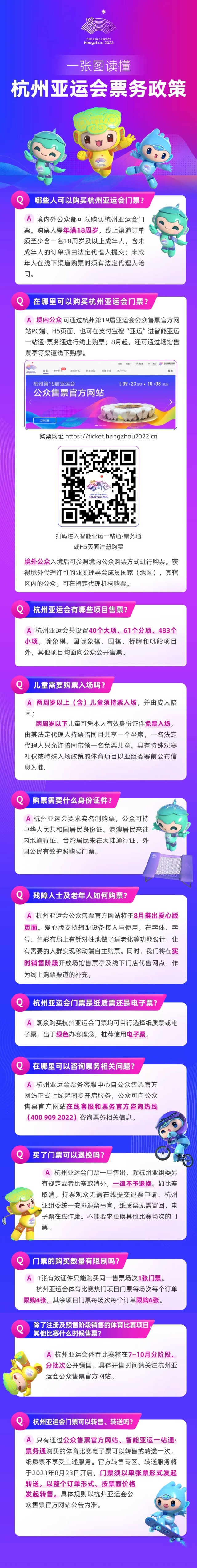 2022年杭州亚运会门票图片