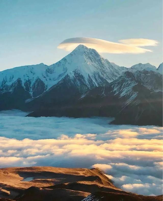 蜀山之王千面贡嘎最佳拍摄点位推荐来了