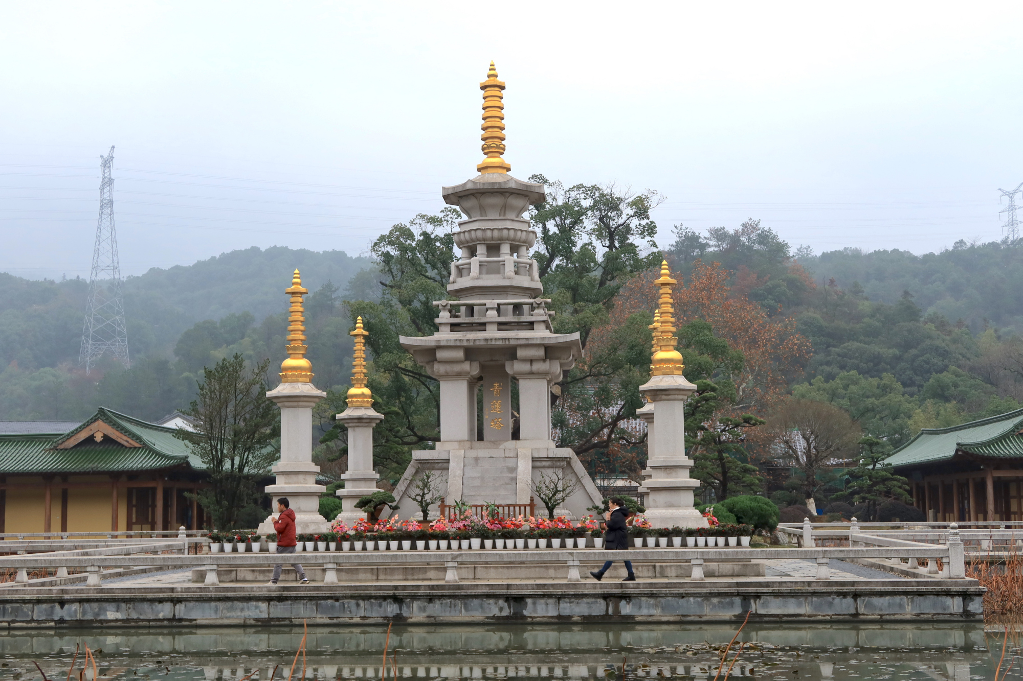 江西九江东林寺中国香火最旺的寺庙之一净土宗的发祥地