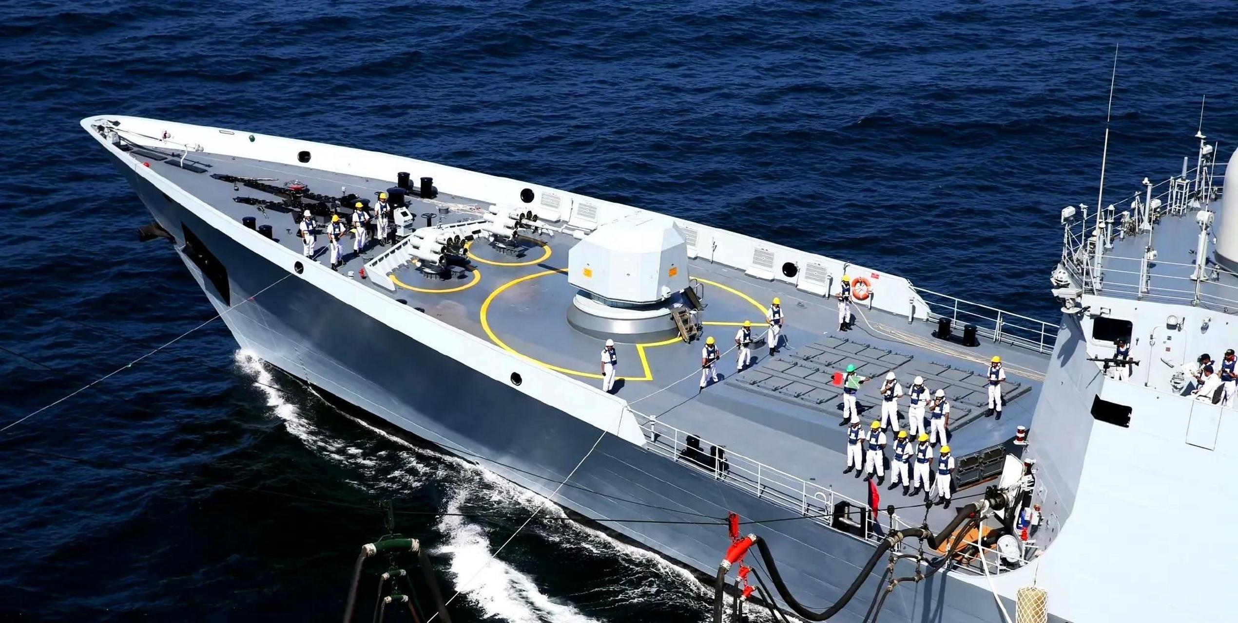 巴基斯坦拍摄的出口型054a,拍的效果真不错