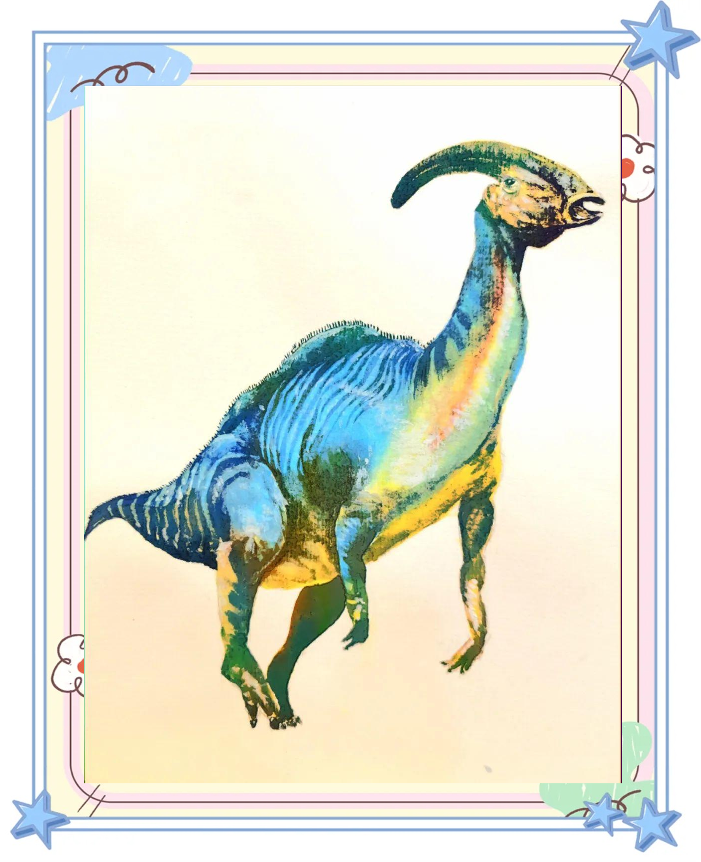 副栉龙:拥有独特头冠的植食性恐龙,善于伪装与游泳