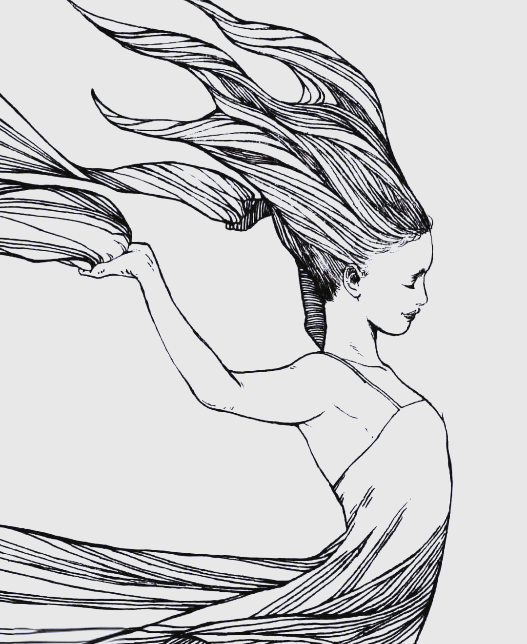 线描艺术:探寻绘画中的线条之美与多样表现手法