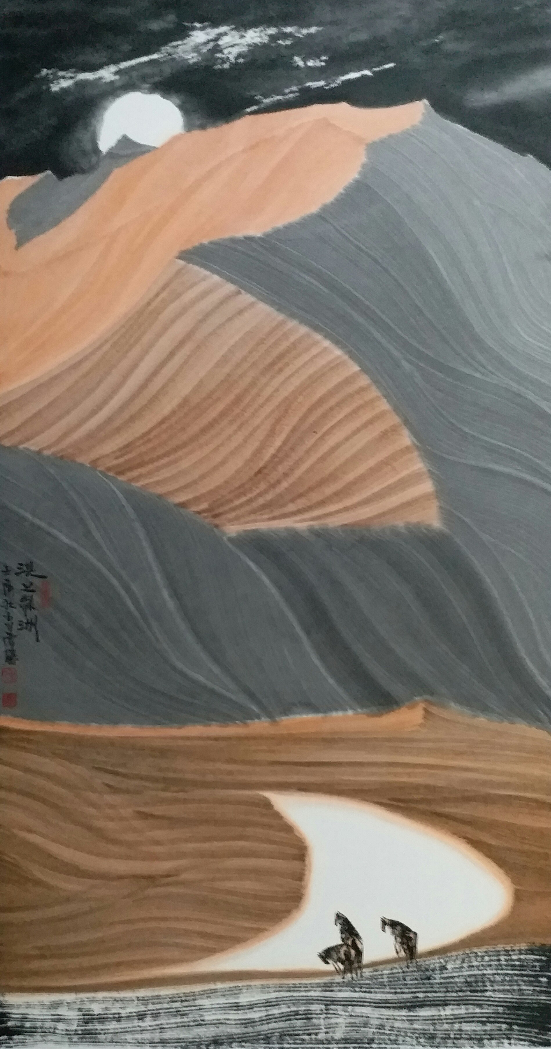 人民美术家-著名画家孙云鹤作品赏析