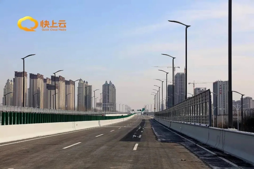 潍坊宝通街高架快速路图片